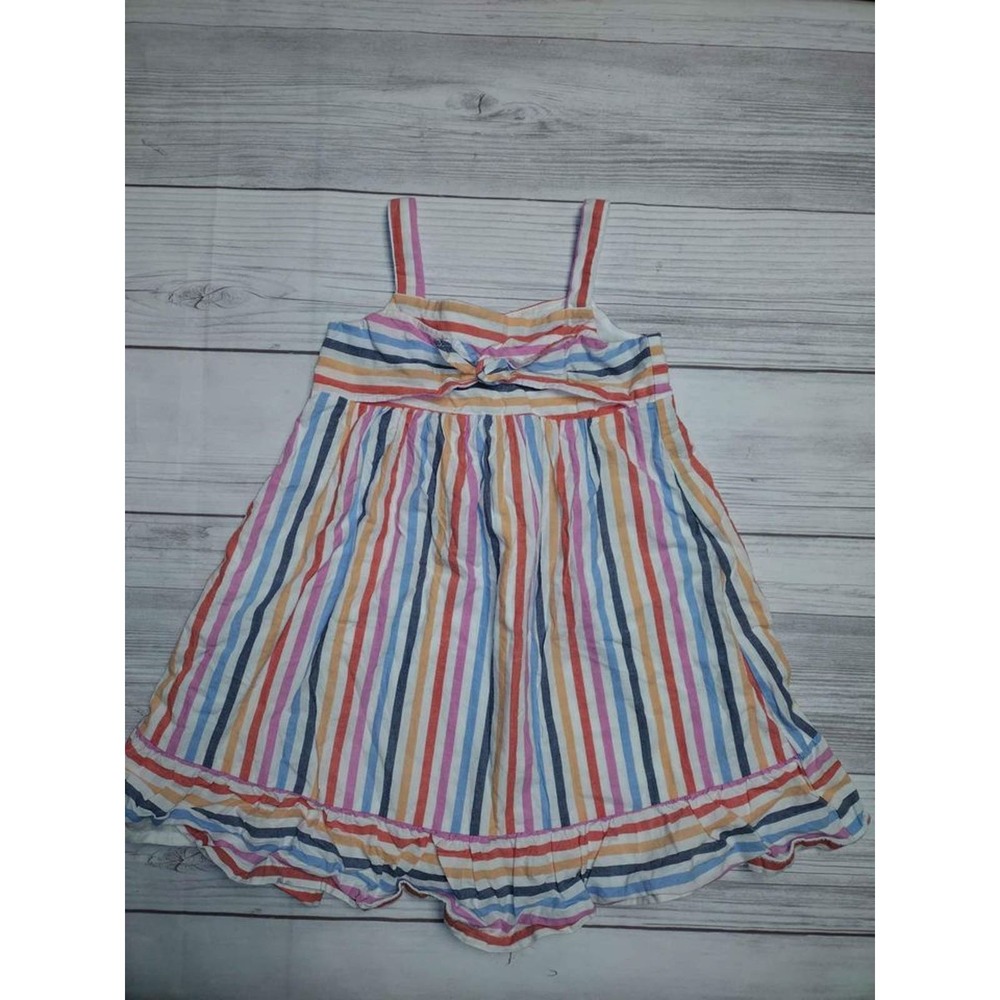 GAP Multicolor Striped Kids Casual Dress